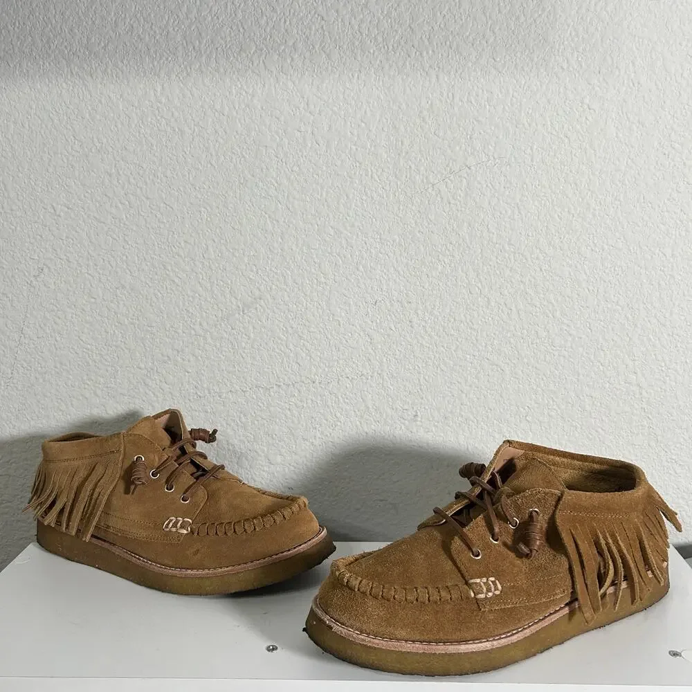 Sperry X Rebecca Minkoff Boots Gum Crepe Sole Wallabee Style Moccasin Size 11